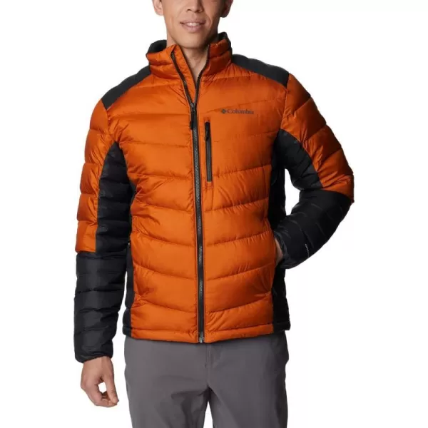 Columbia Mens Labyrinth Loop JacketWarm CopperBlack