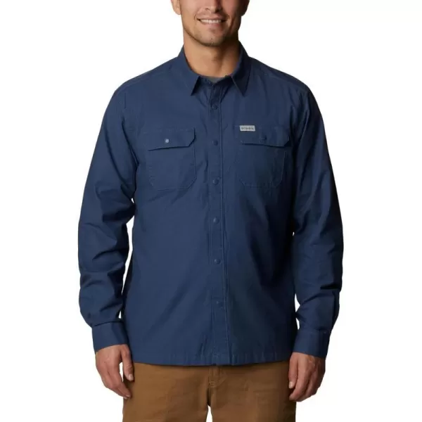 Columbia Mens Landroamer Lined ShirtDark Mountain