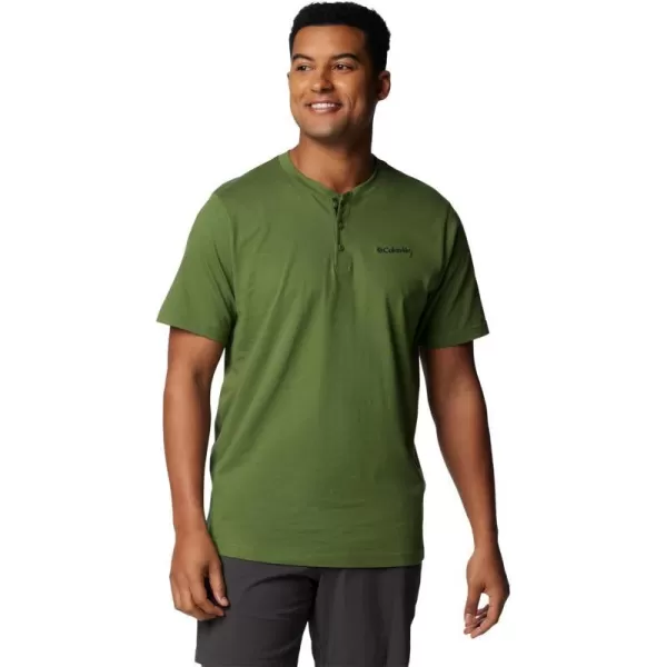 Columbia Mens Landroamer Short Sleeve Henley IiCanteen