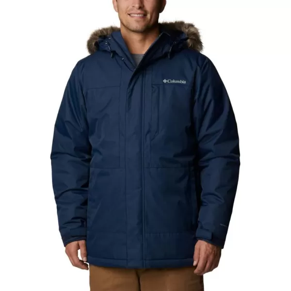 Columbia Mens Leif Trail ParkaCollegiate Navy