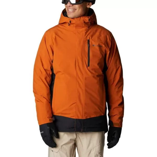 Columbia Mens Lhotse Iii Interchange JacketWarm CopperBlack