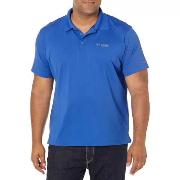 Columbia Mens Low Drag Offshore PoloVivid Blue