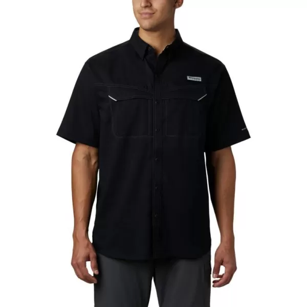 Columbia Mens Low Drag Offshore Short Sleeve ShirtBlack