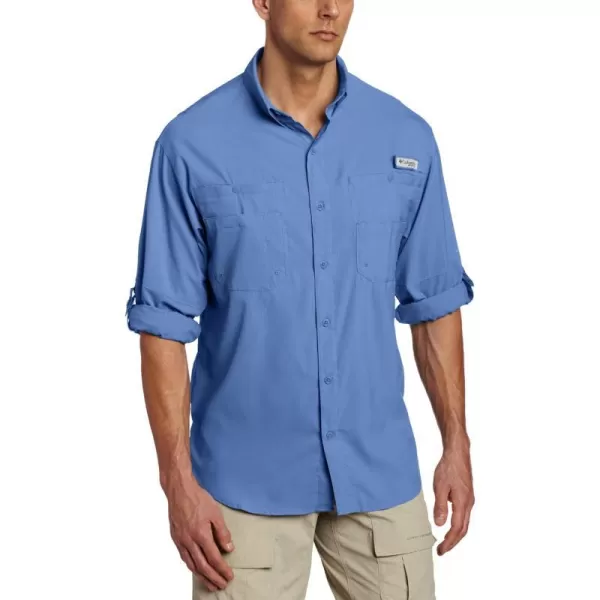 Columbia Mens Low Drag Offshore Short Sleeve ShirtBright Bluet