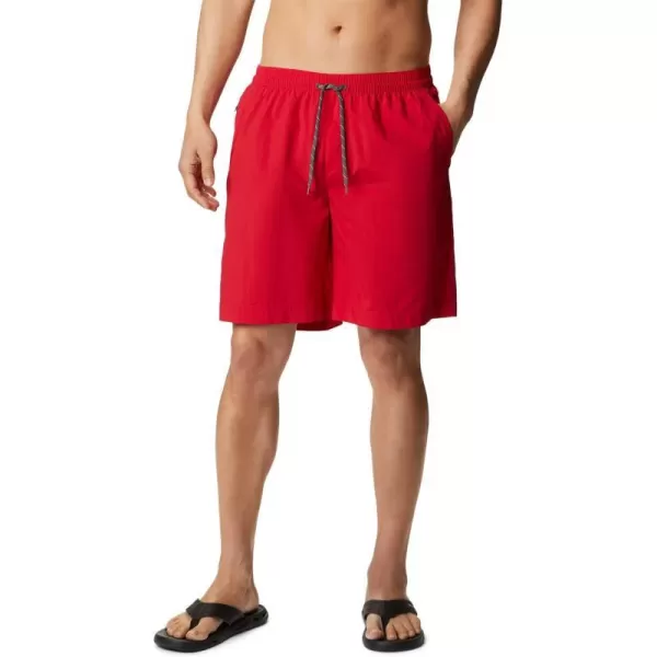 Columbia Mens M Summerdry ShortMountain Red