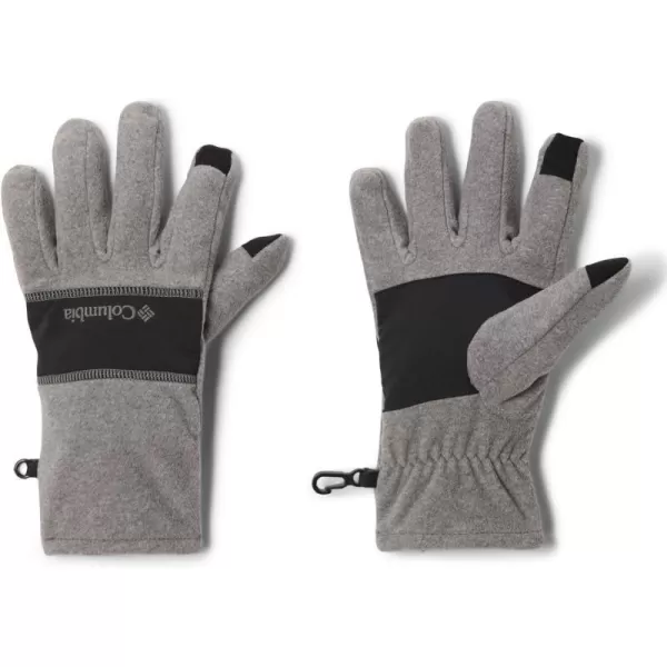 Columbia Mens Mens Fast Trek Ii GloveFast Trek II GloveCity Grey HeatherBlack