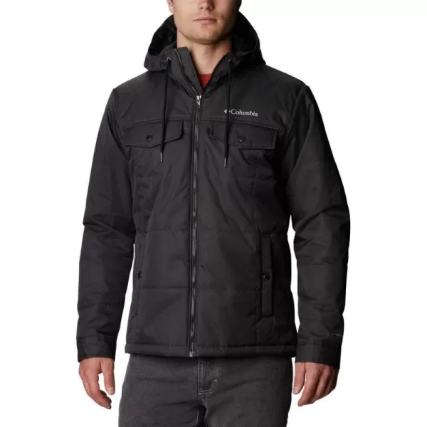 Columbia Mens Montague Falls Ii Insulated JacketBlack Melange