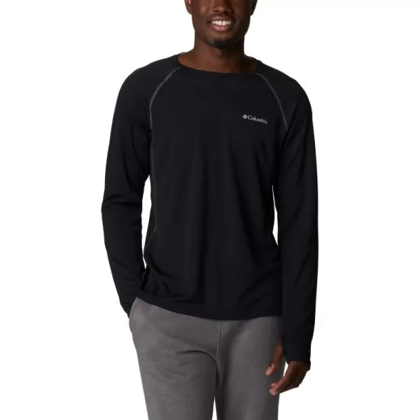 Columbia Mens Narrows Pointe Long SleeveBlack City Grey