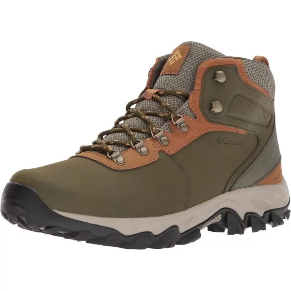 Columbia Mens Newton Ridge Plus Wp Hiking ShoeNoriDark Banana