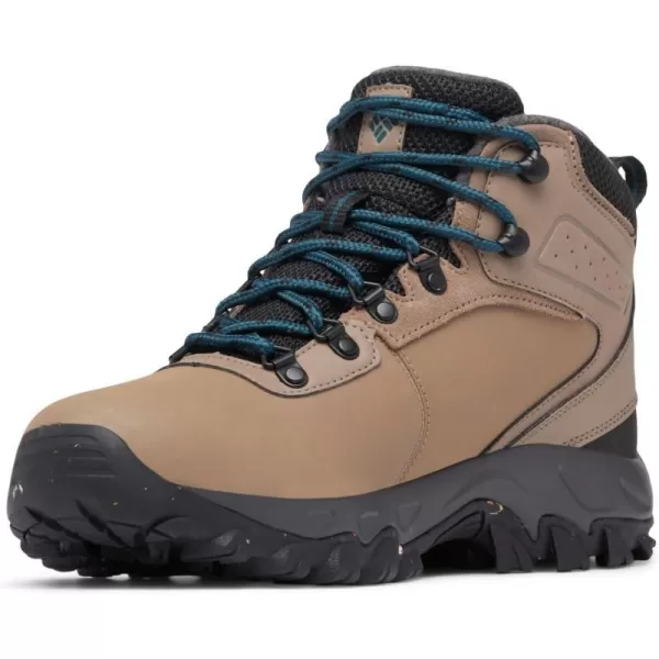 Columbia Mens Newton Ridge Waterproof OmniHeat Ii Hiking ShoeAsh BrownNight Wave