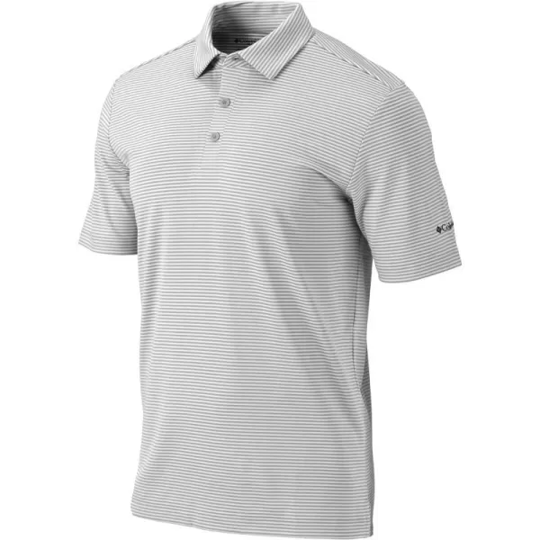 Columbia Mens OmniWick One Swing PoloCool Grey