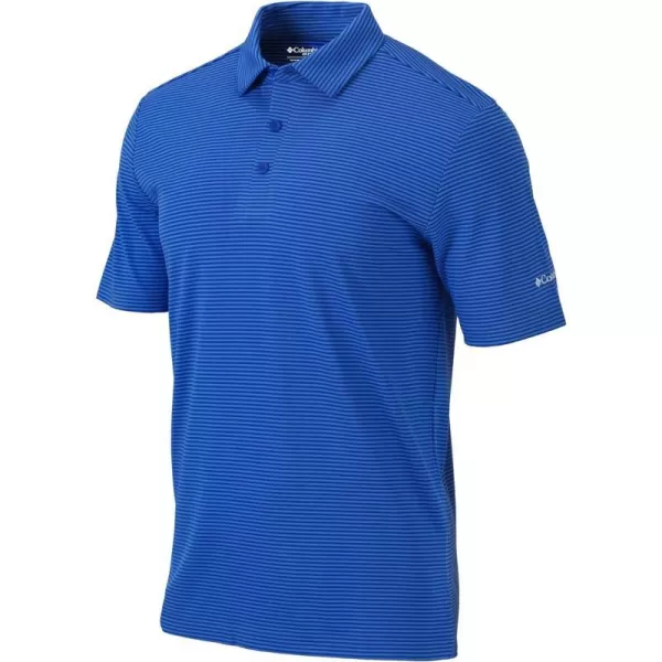 Columbia Mens OmniWick One Swing PoloVivid Blue