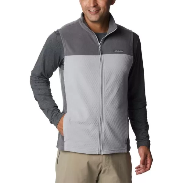 Columbia Mens Overlook Trail VestColumbia GreyCity Grey