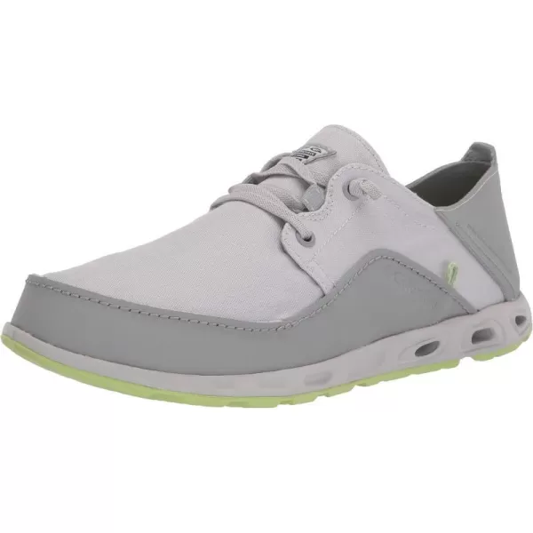 Columbia Mens PFG Bahama Vent Relaxed Boat ShoeGrey IceJade Lime