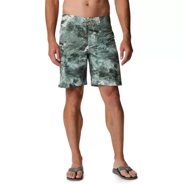 Columbia Mens PFG Offshore Ii Board ShortCool Green Realtree Horizon