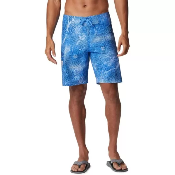 Columbia Mens PFG Offshore Ii Board ShortHarbor Blue Realtree Mako