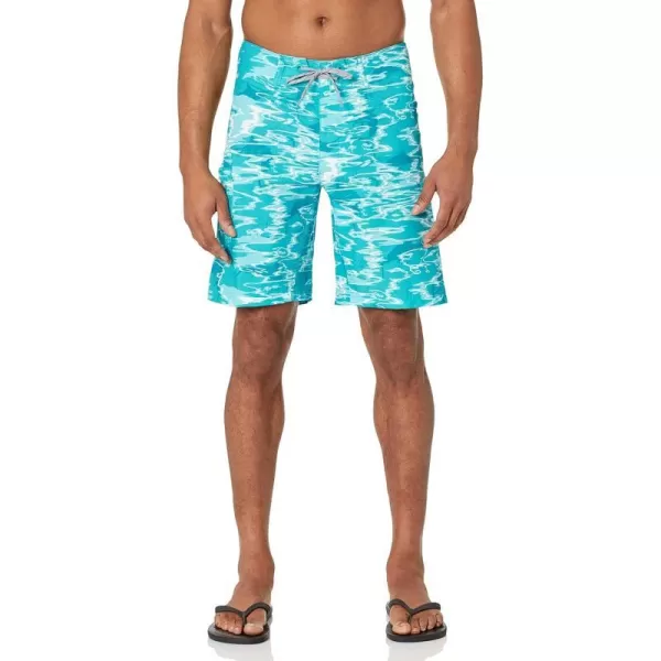 Columbia Mens PFG Offshore Ii Board ShortOcean Teal Ripples