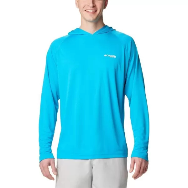 Columbia Mens PFG Solar Stream HoodieOcean Blue