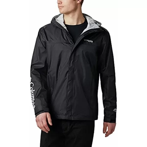 Columbia Mens PFG Storm JacketBlackCool Grey