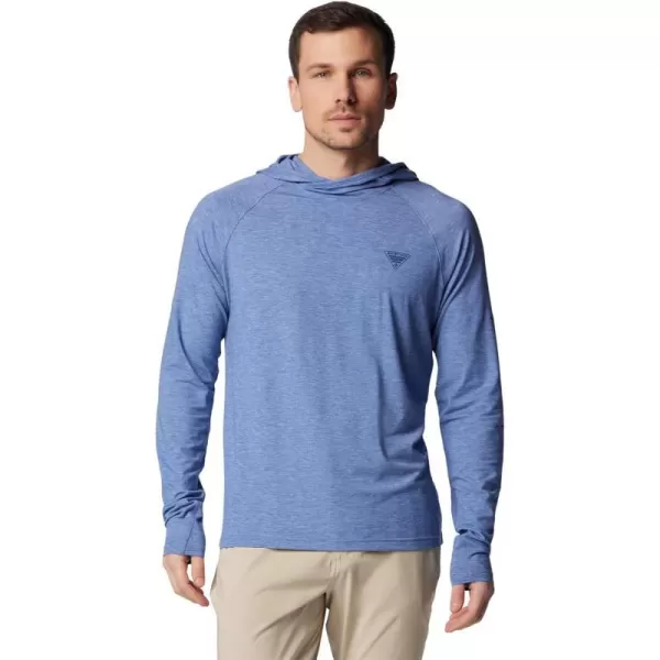 Columbia Mens PFG Uncharted HoodieBluebell Heather