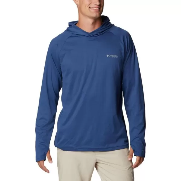 Columbia Mens PFG Zero Rules Ice HoodieCarbon