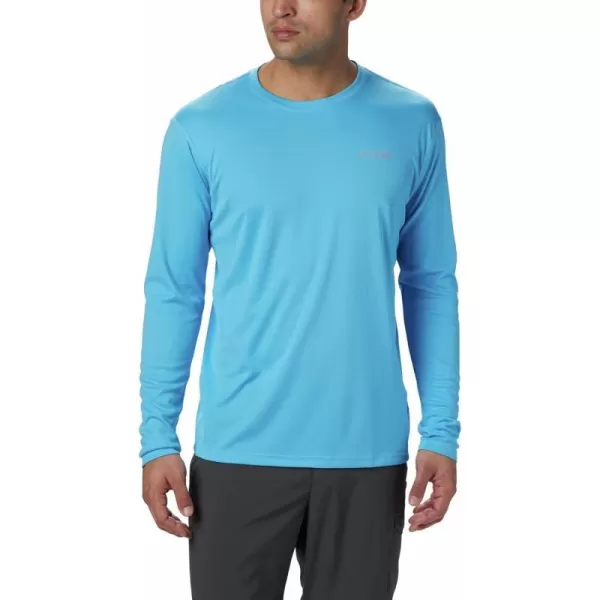 Columbia Mens PFG Zero Rules Long Sleeve ShirtBlue