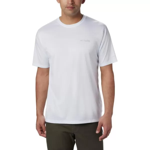 Columbia Mens PFG Zero Rules Short Sleeve ShirtWhite