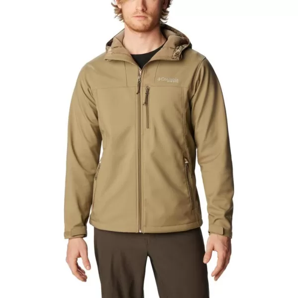 Columbia Mens PHG Ascender Softshell Hooded JacketFlax Realtree Edge