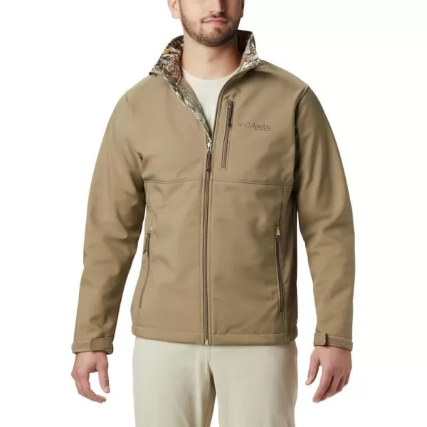 Columbia Mens PHG Ascender Softshell JacketFlaxRt Edge