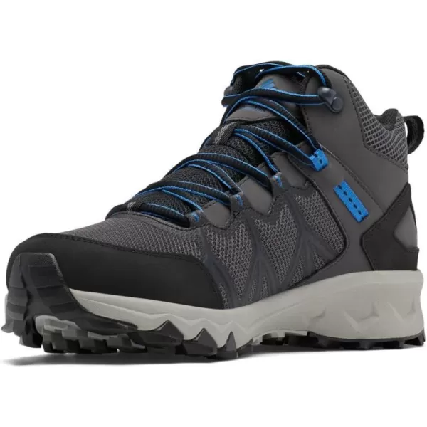 Columbia Mens Peakfreak Ii Mid Outdry Hiking ShoeDark GreyBlack