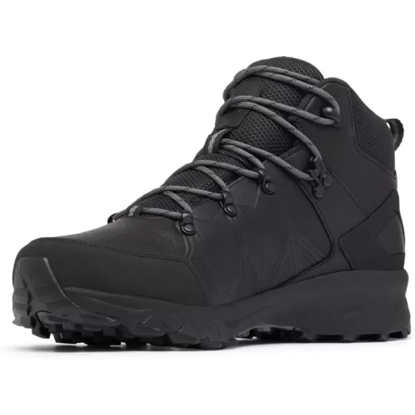 Columbia Mens Peakfreak Ii Mid Outdry Leather Hiking ShoeBlackGraphite