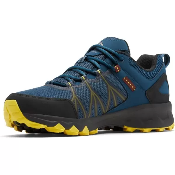 Columbia Mens Peakfreak Ii Outdry Hiking ShoePetrol BlueBlack