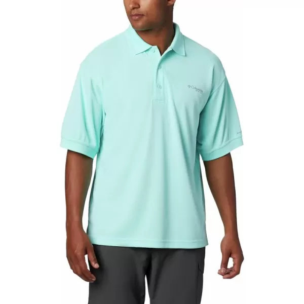 Columbia Mens Perfect Cast Polo ShirtBig Gulf Stream