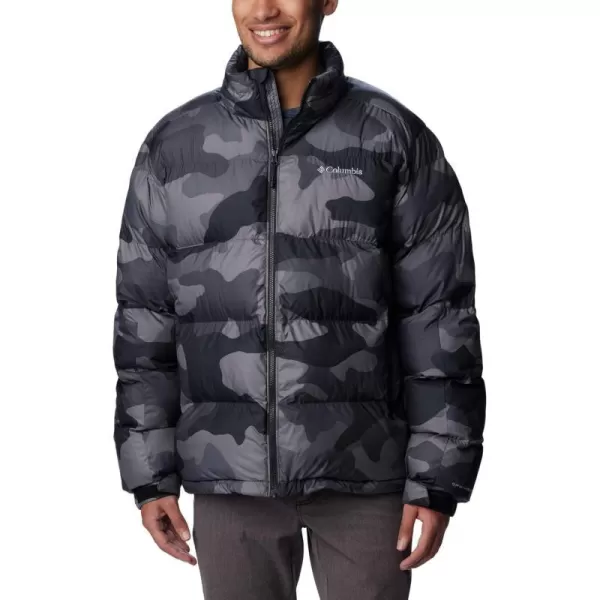 Columbia Mens Pike Lake Ii JacketBlack Mod Camo Print