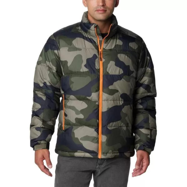 Columbia Mens Pike Lake Ii JacketStone Green Mod Camo Print