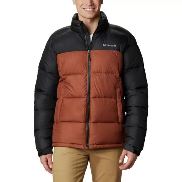 Columbia Mens Pike Lake JacketDark AmberBlack