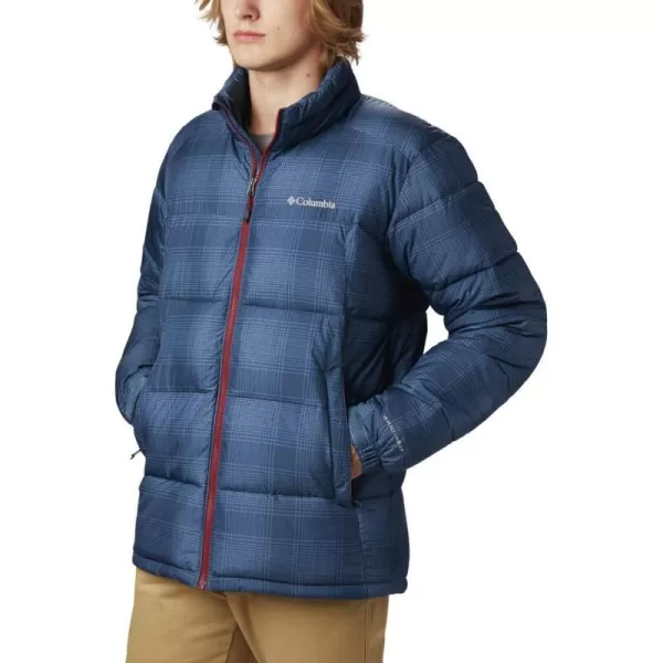 Columbia Mens Pike Lake JacketDark Mountain Check Print