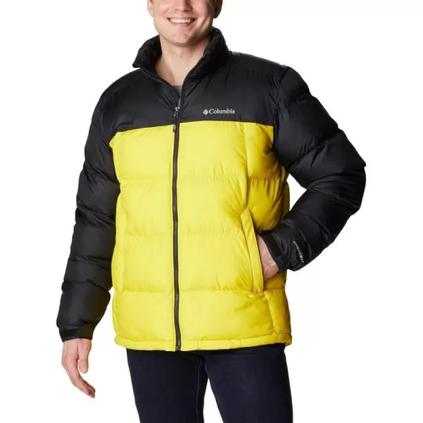 Columbia Mens Pike Lake JacketLaser LemonBlack