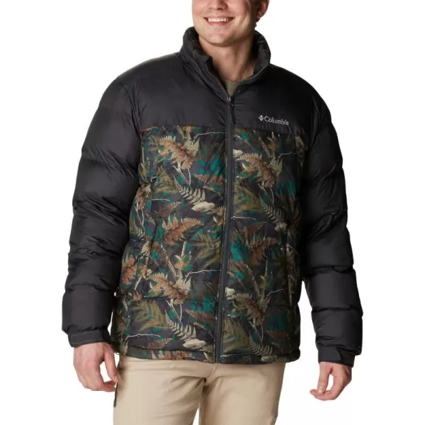 Columbia Mens Pike Lake JacketSpruce North Woods PrintShark