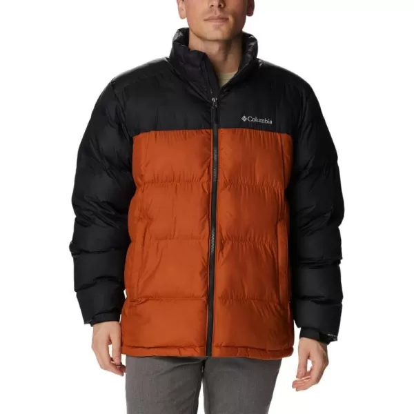 Columbia Mens Pike Lake JacketWarm CopperBlack