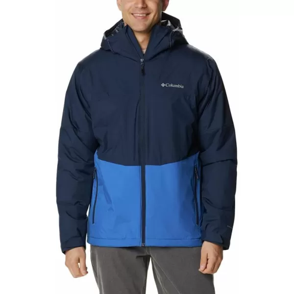 Columbia Mens Point Park Insulated JacketCollegiate NavyBright Indigo