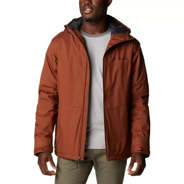 Columbia Mens Point Park Insulated JacketDark Amber