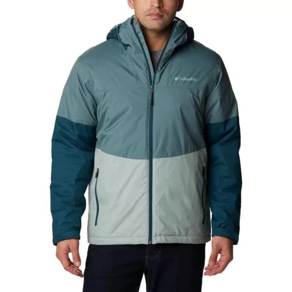 Columbia Mens Point Park Insulated JacketMetal  Night Wave  Niagara