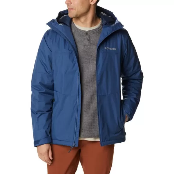 Columbia Mens Point Park Insulated JacketNight Tide