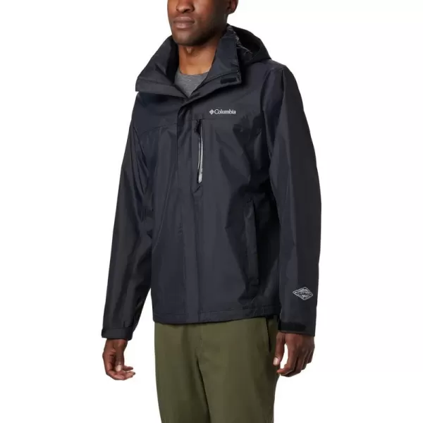 Columbia Mens Pouration Jacket Waterproof  BreathableBlack