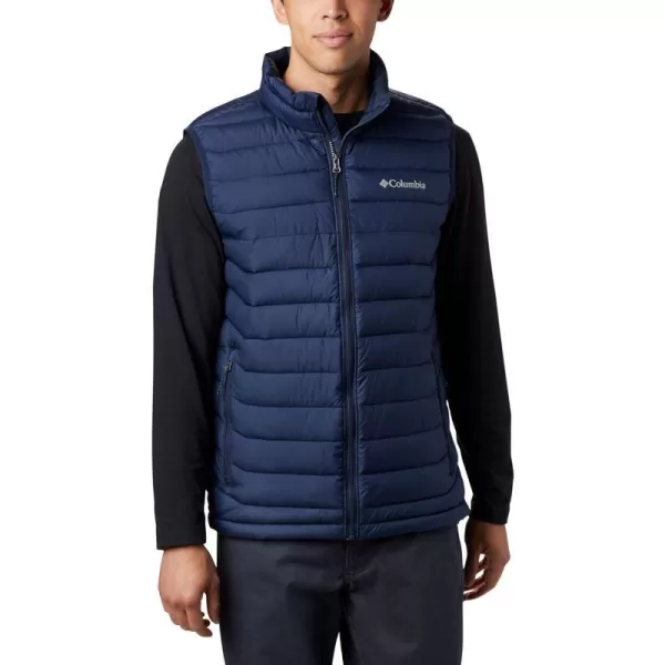 Columbia Mens Powder Lite VestCollegiate Navy