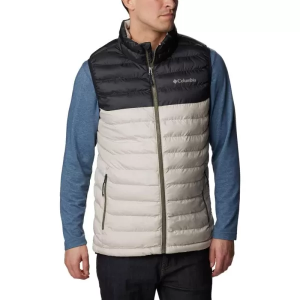 Columbia Mens Powder Lite VestDark Stone  Shark