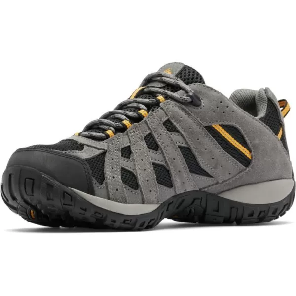 Columbia Mens REDMOND WATERPROOF Wide Hiking ShoeBlack Squash