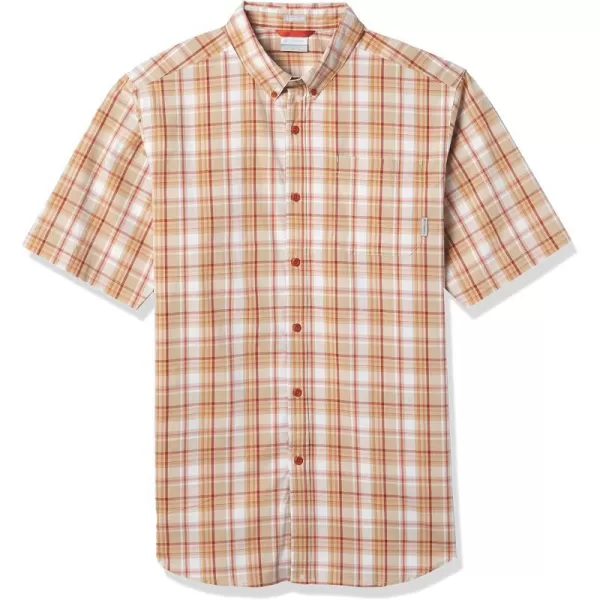 Columbia Mens Rapid Rivers Ii Short Sleeve ShirtAncient Fossil Multi Plaid