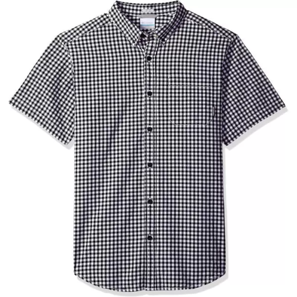 Columbia Mens Rapid Rivers Ii Short Sleeve ShirtBlack Gingham